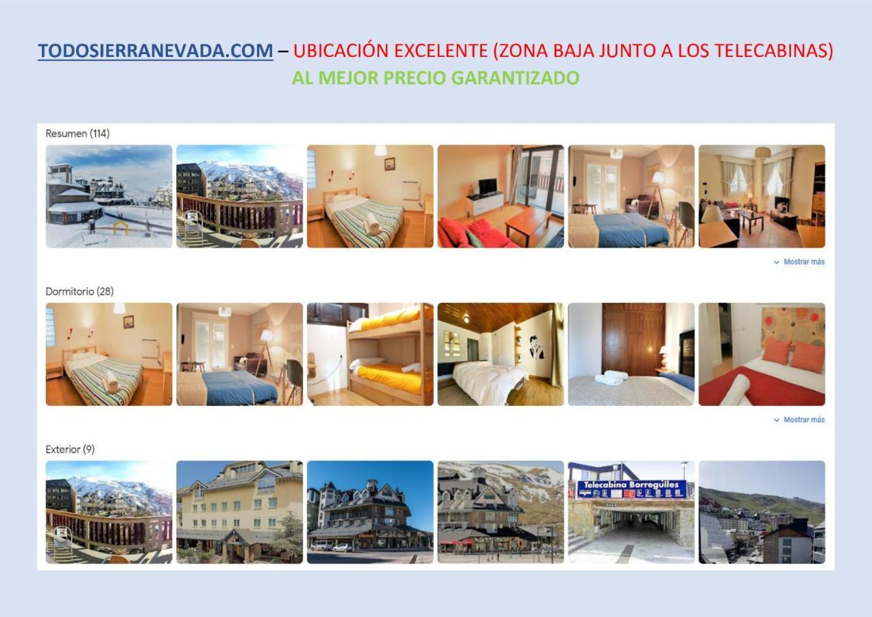 Ski Plaza Sierra Nevada & Zona Baja 외부 사진