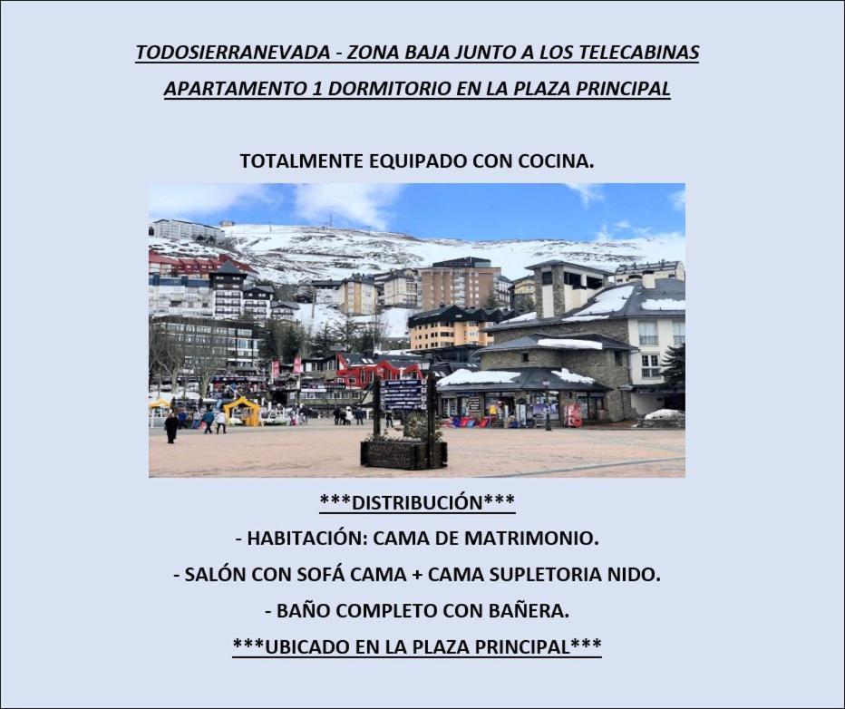Ski Plaza Sierra Nevada & Zona Baja 외부 사진