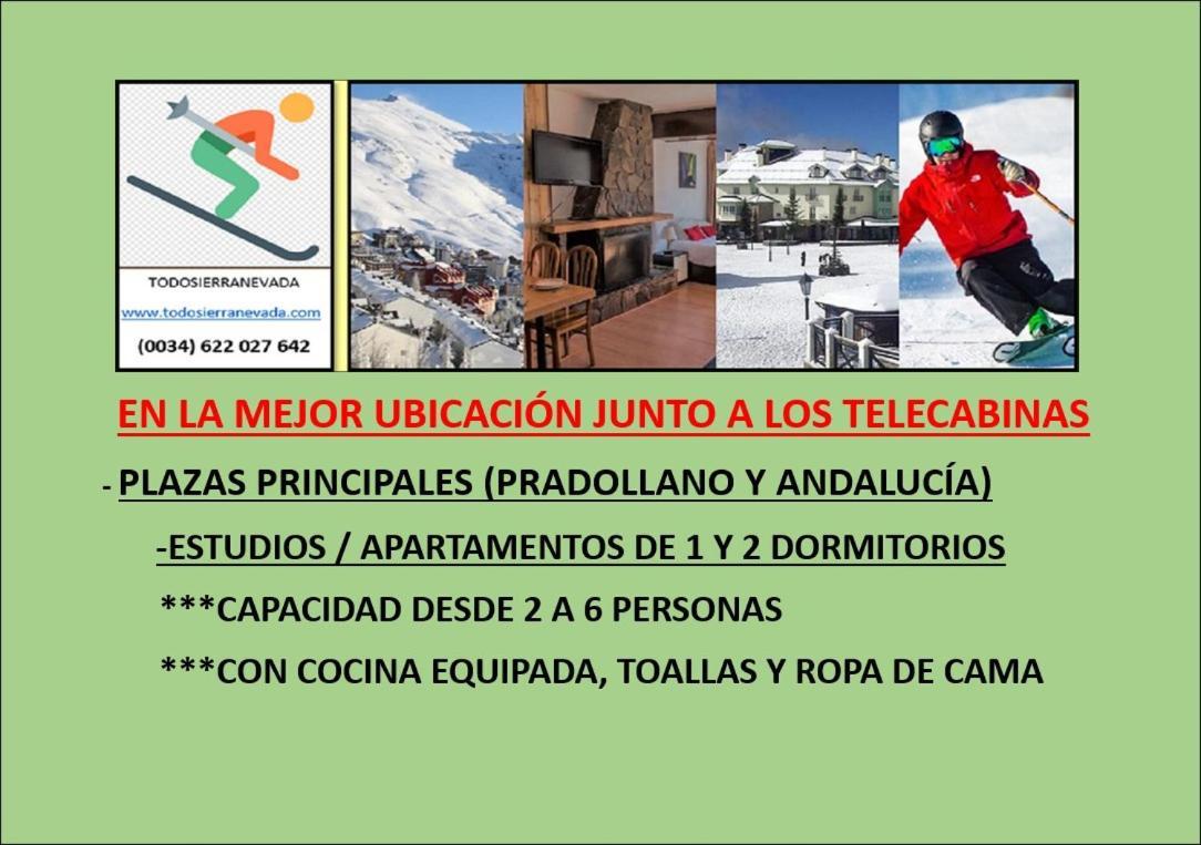 Ski Plaza Sierra Nevada & Zona Baja 외부 사진